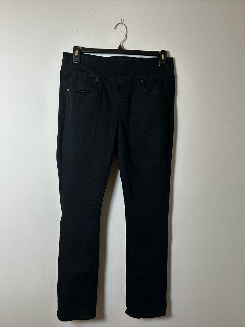 SPANX Black Skinny Ponte Leggings
